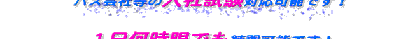 �o�X��Г��̓��Ў����Ή��\�ł��I